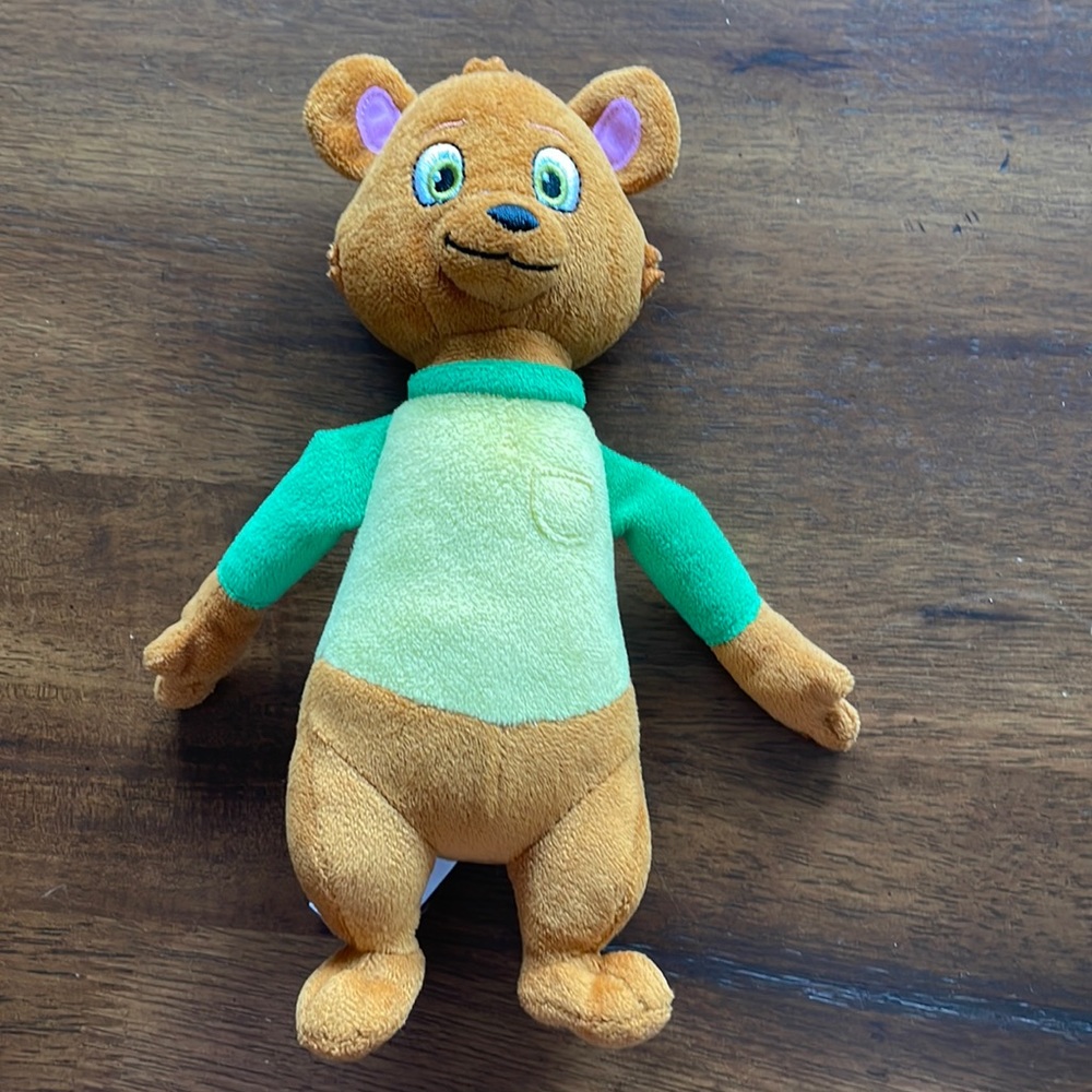 PLUSH LITTLE BEAR DISNEY GOLDILOCKS & LITTLE GREEN YELLOW BEAR GOLDIE & BEAR